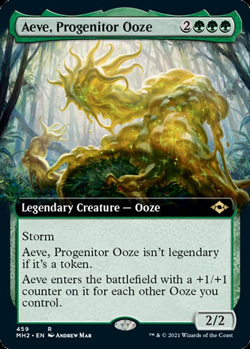 Aeve, Progenitor Ooze (Extended Art) [Modern Horizons 2] - 0