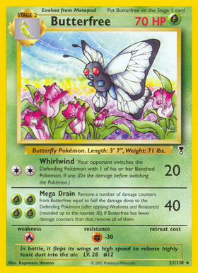 Butterfree (21/110) [Colección Legendaria] 