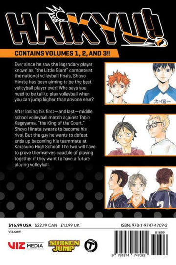 Haikyu!! (3-in-1 Edition) Volume 1 - 0