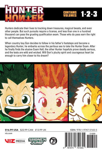 Hunter x Hunter (3-in-1 Edition) Vol. 1-3