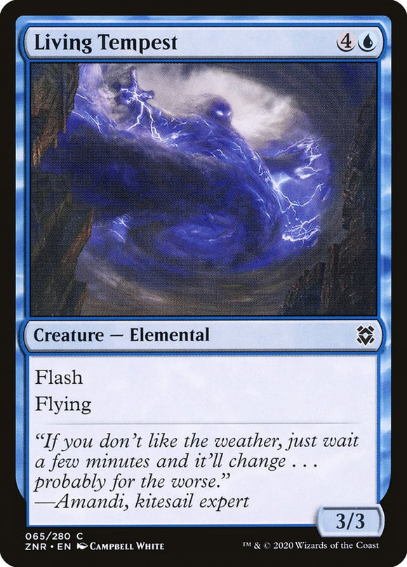 Tempestad viviente [Zendikar Rising] 