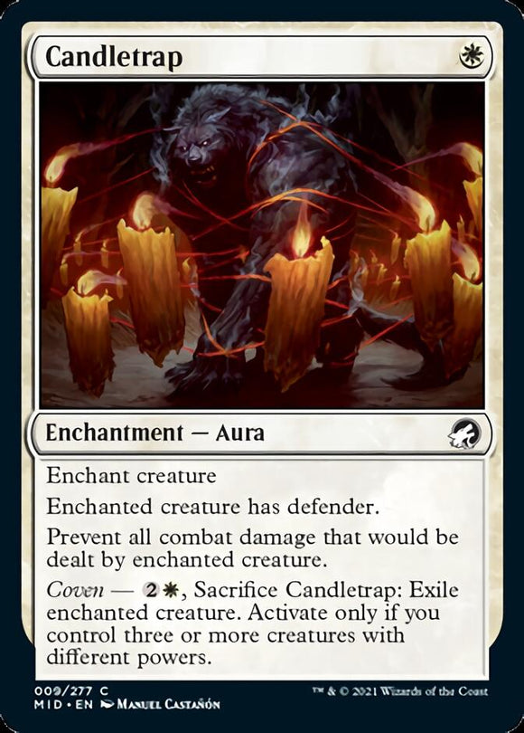 Trampa de velas [Innistrad: Cacería de medianoche] 