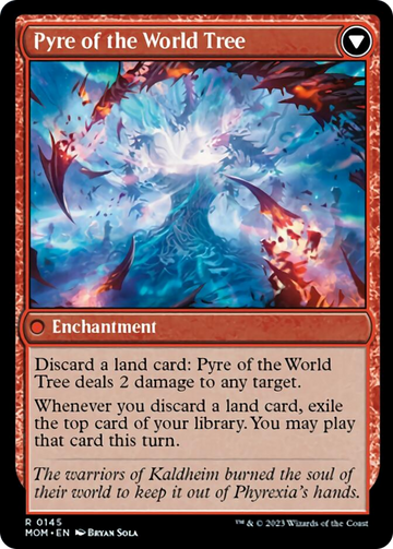 Invasion of Kaldheim // Pyre of the World Tree [March of the Machine] - 0