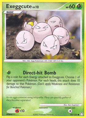 Exeggcute (82/123) [Diamante y perla: tesoros misteriosos] 