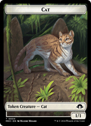 Cat // Energy Reserve Double-Sided Token [Modern Horizons 3 Tokens]-1