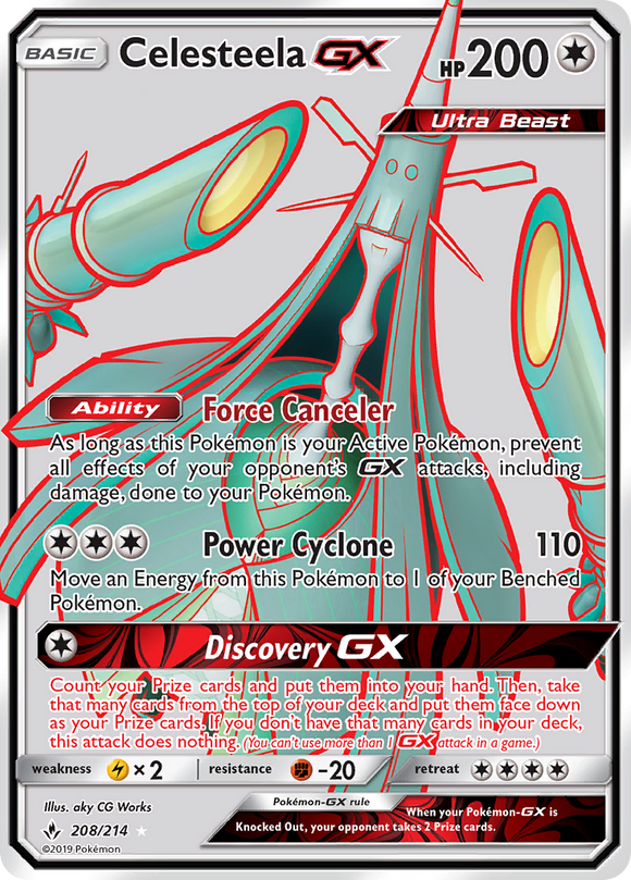Celesteela GX (208/214) [Sol y Luna: Lazos inquebrantables] 