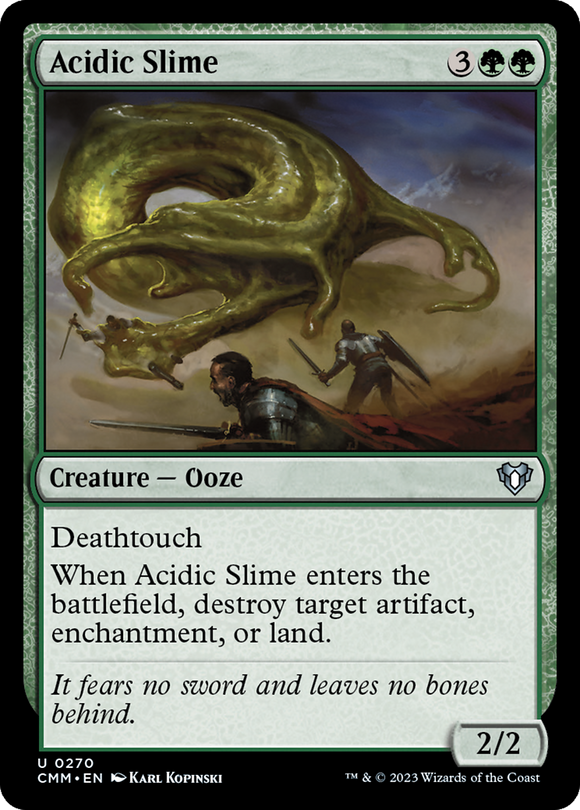 Slime ácido [Comandante Masters] 