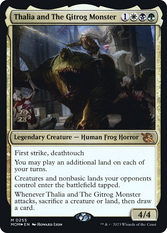Thalia y el monstruo Gitrog [Promociones de prelanzamiento de March of the Machine] 
