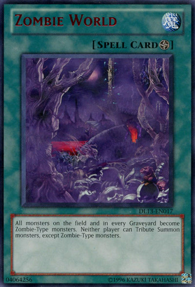 Mundo Zombie (Rojo) [DL13-EN017] Raro 