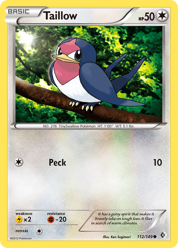 Taillow (112/149) [Blanco y negro: fronteras cruzadas] 