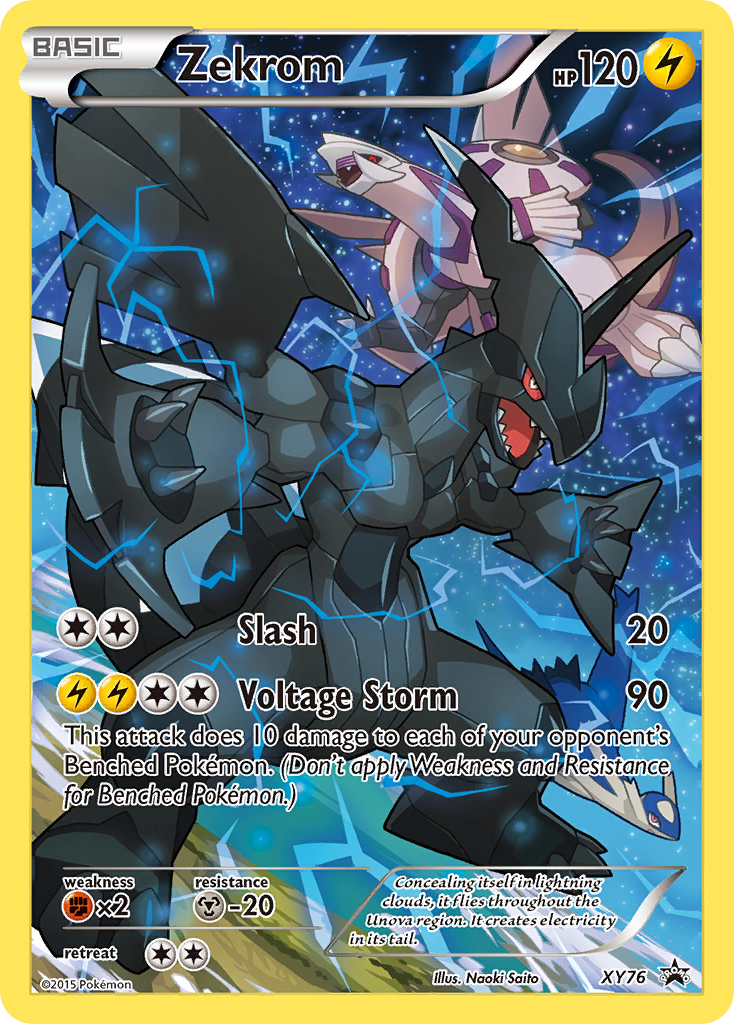 Zekrom (XY76) [Promociones de XY: Black Star] 