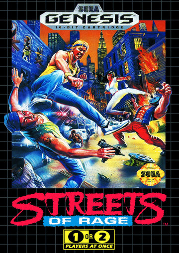 Red Fox Gaming - Hickory - Streets of Rage - Video Game - Sega Genesis