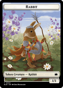 Rabbit // Rabbit Double-Sided Token [Bloomburrow Tokens]-1