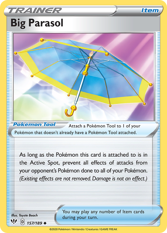 Gran Parasol (157/189) [Espada y Escudo: Oscuridad Ardiente] 