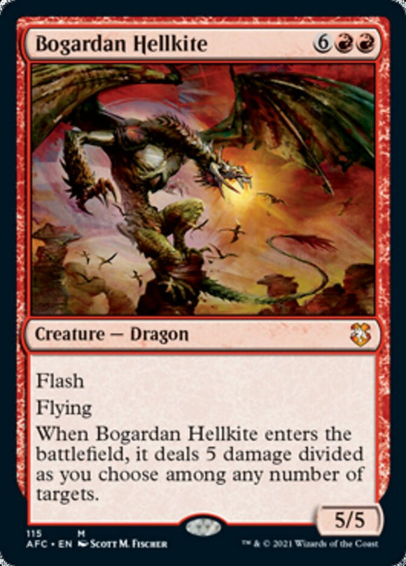 Bogardan Hellkite [Comandante de Dungeons &amp; Dragons: Aventuras en los Reinos Olvidados] 