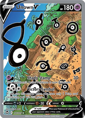 Unown V (177/195) [Espada y escudo: Tempestad de plata] 