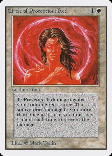 Círculo de protección: rojo [Edición ilimitada] 