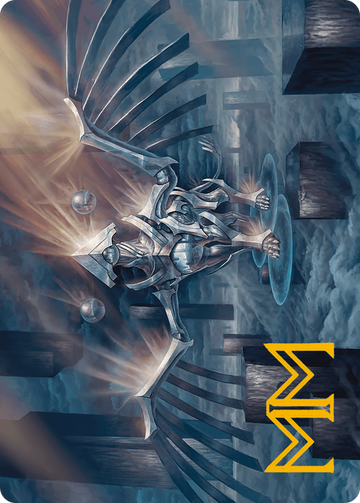 Tarjeta de arte de la Esfinge del Apocalipsis (firma estampada en oro) [Serie de arte Modern Horizons 3] 