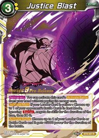 Explosión de justicia (BT9-067) [Promociones de prelanzamiento de Universal Onslaught] 