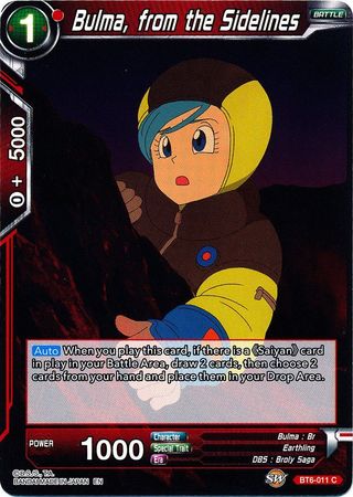 Bulma, desde la barrera (BT6-011) [Reyes Destructores] 