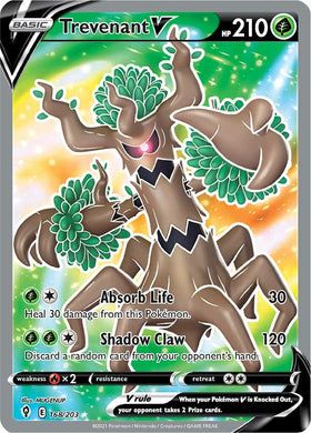 Trevenant V (168/203) [Espada y escudo: cielos en evolución] 