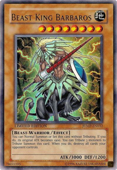 Rey Bestia Barbaros [JUMP-EN032] Ultra Raro 