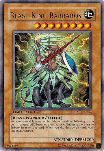 Rey Bestia Barbaros [JUMP-EN032] Ultra Raro 