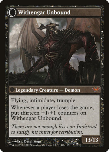 Elbrus, the Binding Blade // Withengar Unbound [Dark Ascension] - 0