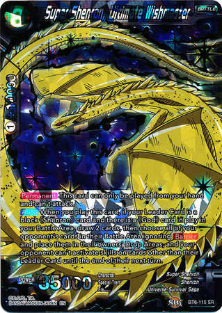 Súper Shenron, el amo supremo de los deseos (BT6-115) [Reyes destructores] 