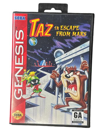 Red Fox Gaming - Hickory - Taz in Escape from Mars - Video Game - Sega Genesis