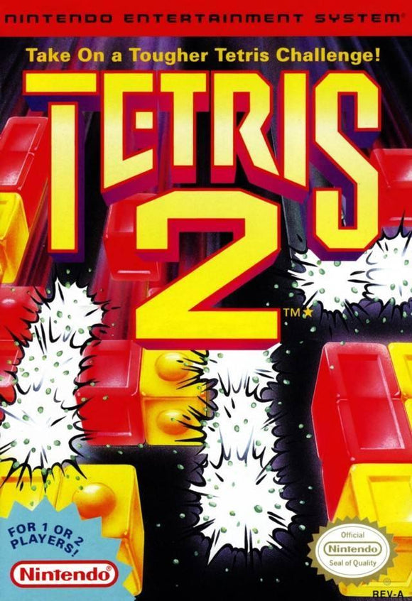 Red Fox Gaming - Hickory - Tetris 2 - Video Game - NES
