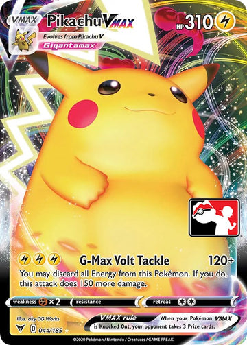 Pikachu VMAX (044/185) [Paquete de premios Serie Uno] 