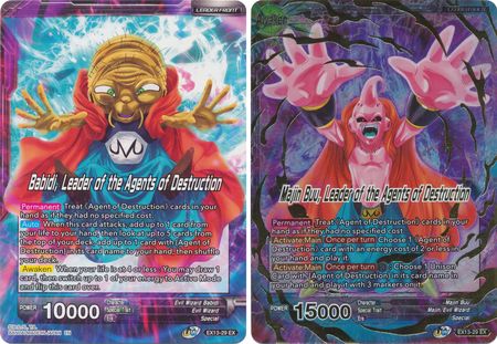 Babidi, líder de los Agentes de la Destrucción // Majin Buu, líder de los Agentes de la Destrucción (EX13-29) [Set especial de aniversario 2020] 
