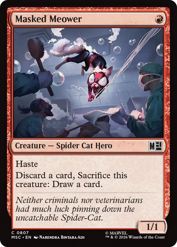 Masked Meower [Marvel Super Heroes Commander]