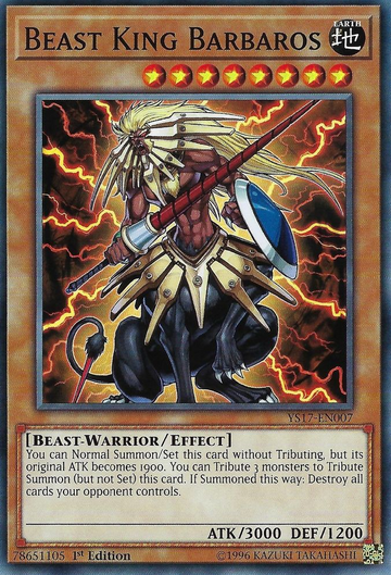 Rey Bestia Barbaros [YS17-EN007] Común 