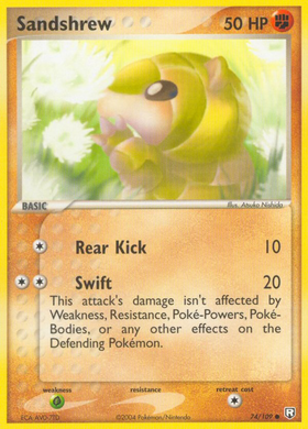Sandshrew (74/109) [EX: El Equipo Rocket regresa] 