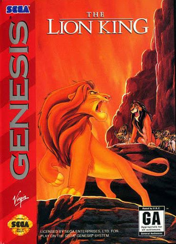 Red Fox Gaming - Hickory - The Lion King - Video Game - Sega Genesis