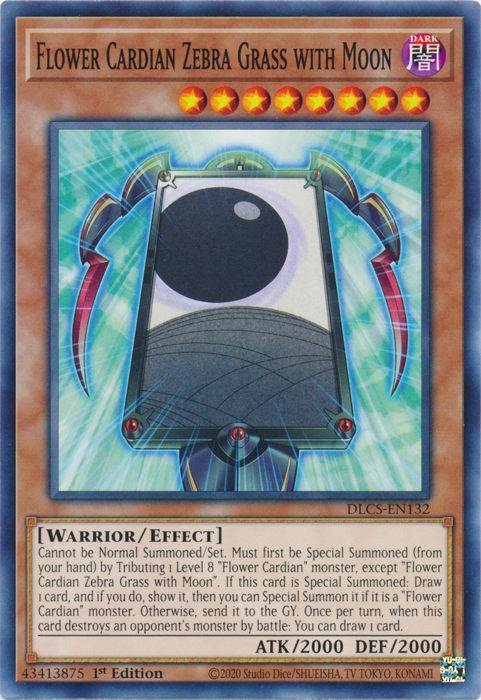 Flor Cardian Cebra Hierba con Luna [DLCS-EN132] Común 