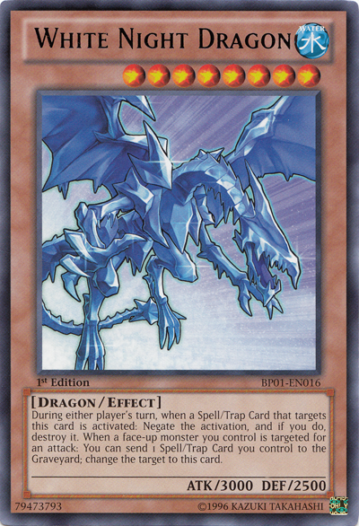 Dragón de la noche blanca [BP01-EN016] Raro 