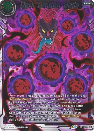 Bolas de dragón oscuras (EX16-09) [Ultimate Deck] 