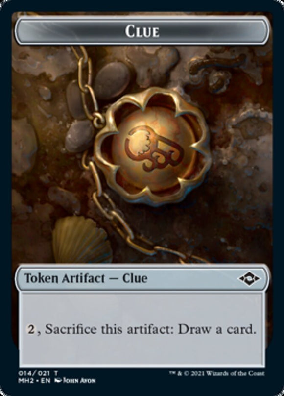 Bestia // Pista (14) Ficha de doble cara [Fichas de Modern Horizons 2] 