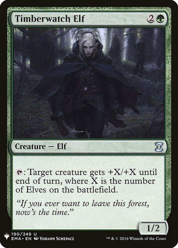 Timberwatch Elf [Mystery Booster]
