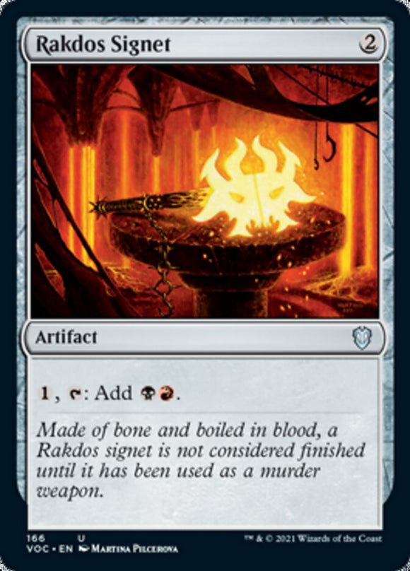 Sello de Rakdos [Innistrad: Comandante del Juramento Carmesí] 
