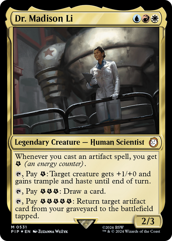 Dra. Madison Li (Surge Foil) [Fallout] 