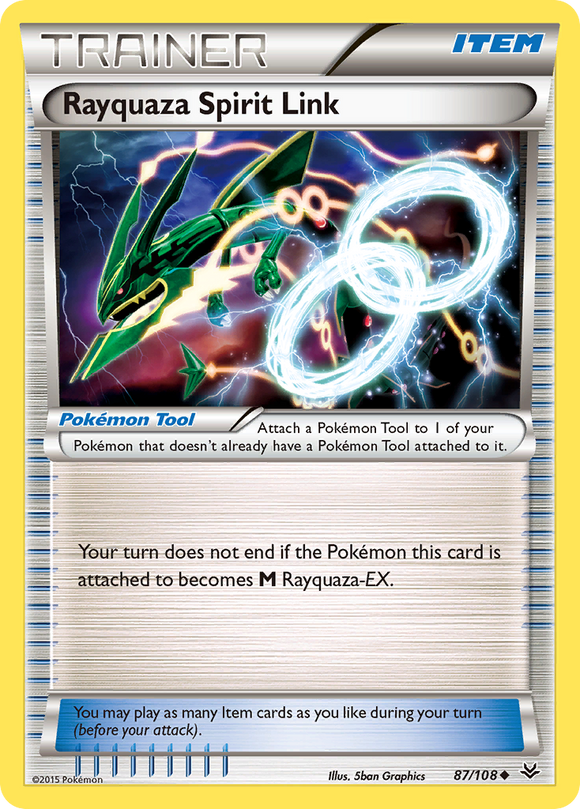 Enlace espiritual Rayquaza (87/108) [XY: Roaring Skies] 