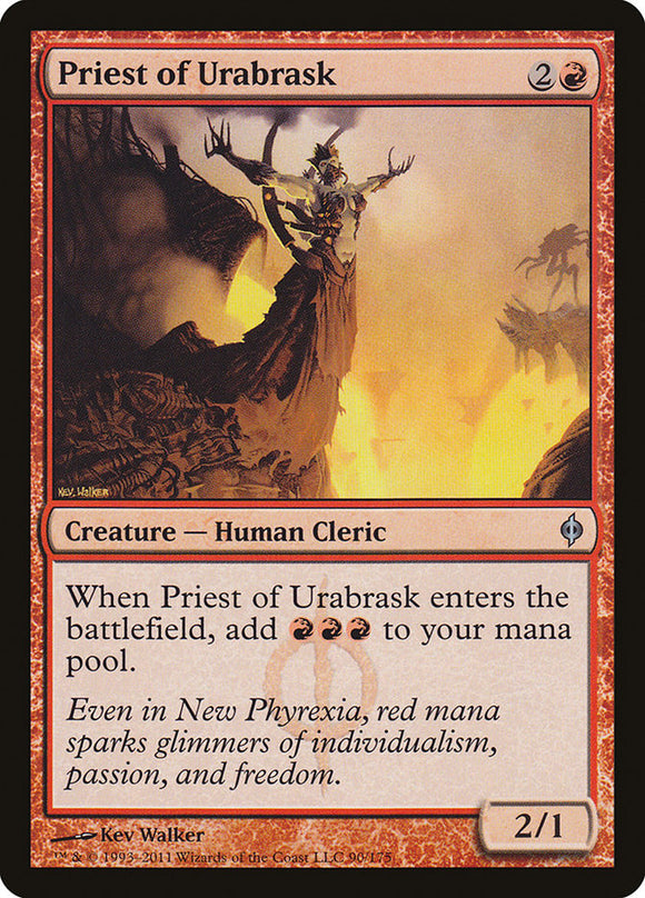 Sacerdote de Urabrask [Nueva Phyrexia] 