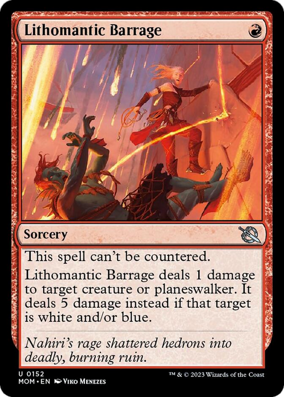 Barrage Litomántico [Marcha de la Máquina] 