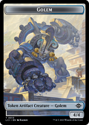 Map // Golem Double-Sided Token [The Lost Caverns of Ixalan Tokens]-2