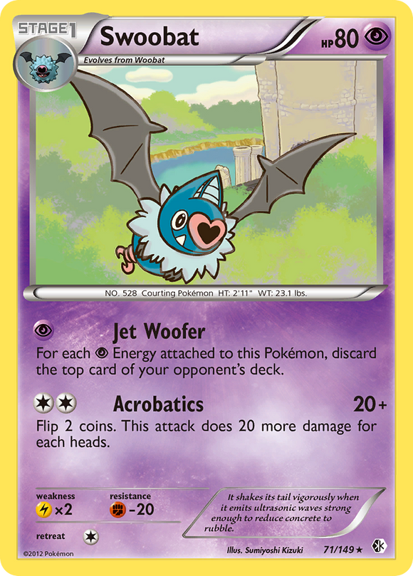 Swoobat (71/149) [Blanco y negro: fronteras cruzadas] 