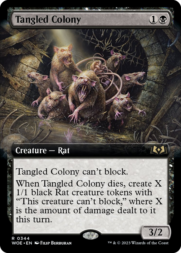 Colonia enredada (ilustración ampliada) [Wilds of Eldraine] 